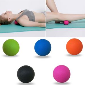 Lacrosse Ball / Massage Ball for Back / 5 Colours Single ball Double ball Exercise Relax Shoulder & Body Massage Muscle Hard | Bola Urut 筋膜球