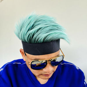 TOPI RAMBUT WIG PRIA KEREN 2024/ TOPI BULU PRIA DEWASA/ TOPI RAMBUT PALSU COSPLAY  ANIME