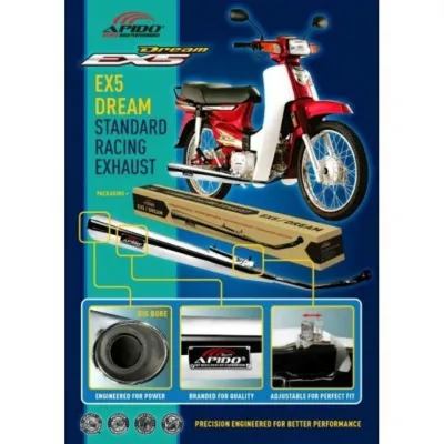 APIDO EXHAUST STANDARD RACING EX5 DREAM HONDA