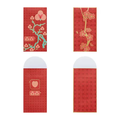 WMO IK70484711 SOLG amplop uang merah imlek tradition isi 4 pcs