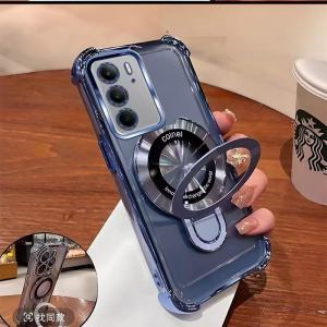 เคส TPU ขอเงา+ขาตั้ง สำหรับ OPPO Realme C75 C75X C71 เคสกันกระแทกพร้อมขาตั้ง