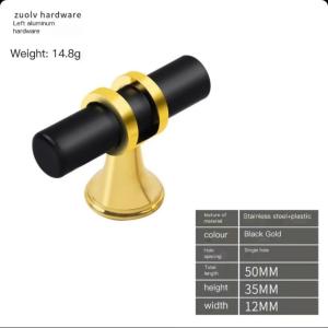 Cabinet Drawer Handle Stainless Steel handle Wardrobe Dresser Gold Knobs Furniture Home Appliances