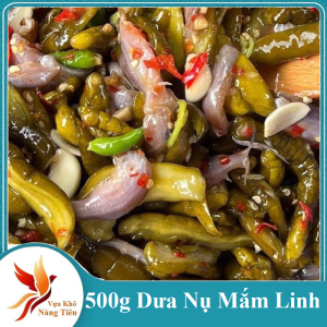 1kg Dưa Nụ Trộn Mắm Linh Thơm Ngon Dưa Giòn Mắm Ngon Hao Tốn Cơm Vô Cùng- VỰA KHÔ NÀNG TIÊN