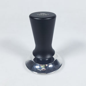 One Two Cups Tamper Kopi Espresso Flat Base Spring Loaded - FEN59