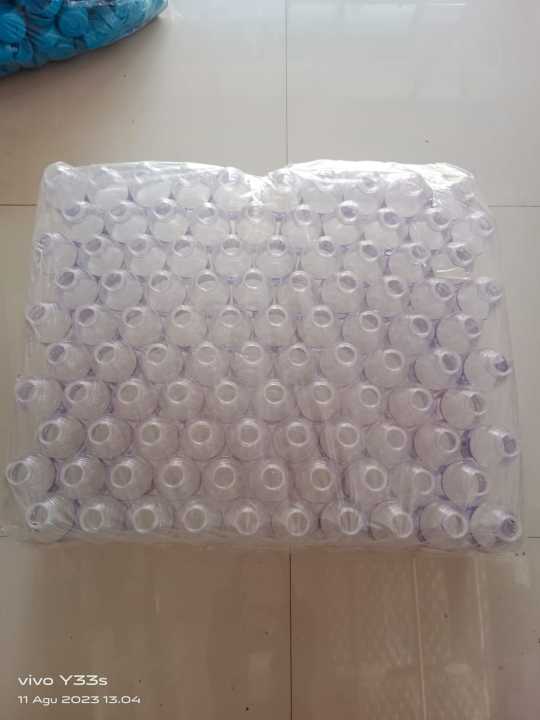 BOTOL kangen water kap 600 ml kurang lebih 100 pcs per ball