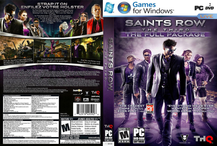 Saints Row The Third PC GAME Offline Lazada