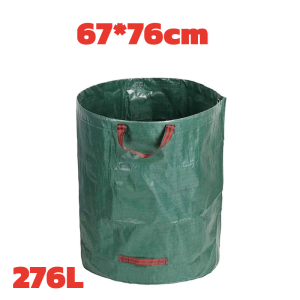 ถุงเก็บใบไม้ ถุงเก็บกิ่งไม้และใบไม้ 【 500 ลิตร】ถุงใบสวน ถุงใส่เศษใบไม้ กิ่งไม้แห้ง ในสวน ถุงใส่ขยะ ถุงย้ายของ ขนของ เก็บขยะโรงงานทำความสะอาดสวนสาธารณะ ถุงผ้า PP เบาพกพาสะดวก สามาเอาออกมาใช้ได้ทันที เนื้อหนา กันน้ำ