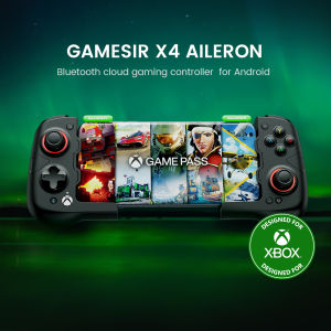 Original GameSir X4 Aileron Bluetooth Xbox Controller Hall Effect Gamepad for Android Phone Cloud Gaming Portable joycon
