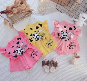 [MẪU MỚI] BỘ BÒ SỮA TAY BÈO CHẤT COTTON MỀM MỊN HÀNG LOẠI 1 SIÊU ĐÁNG YÊU CHO BÉ 7-18KG. VIDEO THẬT. BIBO BABY SHOP