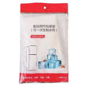 Yoibeauty - Plastik Es Sekat 24 Ruang Ice Bag Plastic Cetakan Es Batu Sekali Pakai Food Grade Aman Praktis Isi 10 pcs/pak