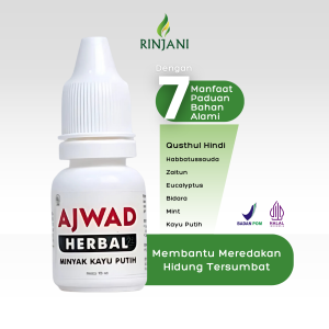 AJWAD Minyak Kayu Putih Plus Qusthul Hindi Diffuser Herbal Aromatherapy 10ml
