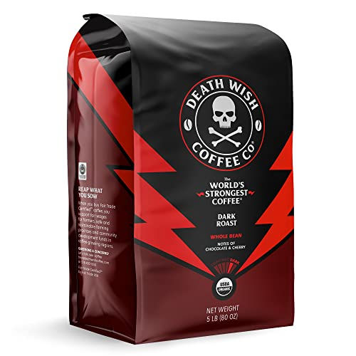 Death Wish Coffee Co. Death Wish Coffee Whole Bean Dark Roast Extra