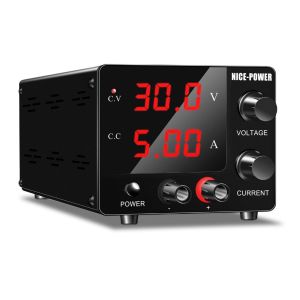 Kuaiqu แหล่งจ่ายไฟ DC แบบปรับได้ป้องกันการชาร์จ OCP 30V 10A 60V 5A LCD 4หลักสวิตช์ควบคุมแรงดันไฟฟ้าแหล่งม้านั่งห้องปฏิบัติการสวิตช์120V 20A 3A 30A 32V 6A 600W