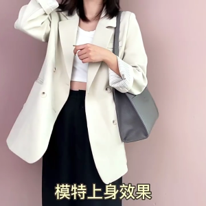 2023 Solid Color PU Bag for Girl Women Shoulder Bag Tote Large Capacity Lady Purse Versatile Trendy Bag Shopping Bags