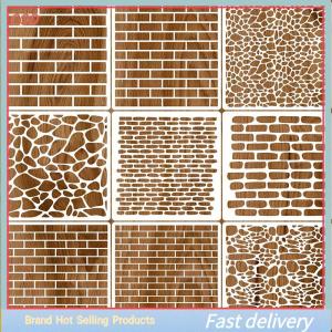 [COD]PkYeG💖💖💖 ไม่ต้องสงสัยทักษะ! 12แพ็ค6 x 6 ละอองน้ำแบบซักได้ใช้ซ้ำได้สีสเปรย์เพลทพื้นชั่วคราวเครื่องมือตกแต่งบ้านและโครงการศิลปะ