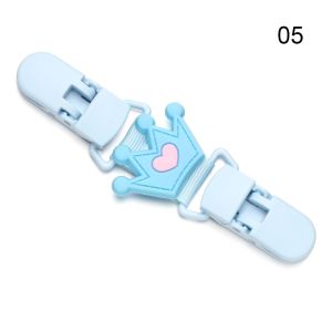 R16 BABY SHOP 1pc ของเล่นยางกัดถาวร น่ารัก ที่ใส่สายคล้อง เชือกเส้นเล็กสำหรับรถเข็น ที่ใส่ผ้าเช็ดหน้า ที่วางแก้วน้ำ คลิปป้องกันการสูญหาย เข็มขัดนิรภัย สายรัดยึด โซ่ป้องกันการสูญหาย