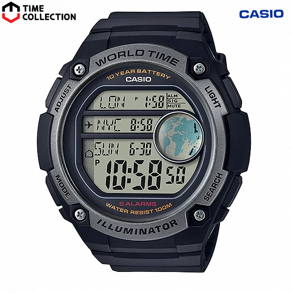 Casio Digital AE-3000W-1AVDF Watch for Men's w/ Year Warranty