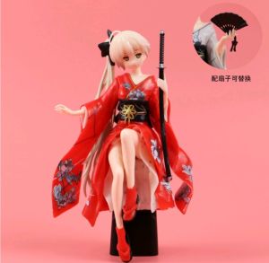 Figur Anime Jepang Kimono Yukino Kakashi Sora Kasugano Dome Bunny Yosuga no Sora Kelinci/Pajangan Dashboard Mobil Interior Rumah Ruangan