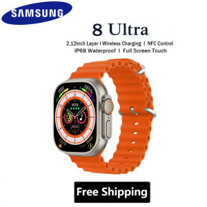 Samsung Smart Watch 8 Ultra Full HD Screen Sport watch Bluetooth Sport Smart Watch Ip68 Waterproof Wireless Charging Amoled Touch Screen Fitness Tracker Freeshipping COD