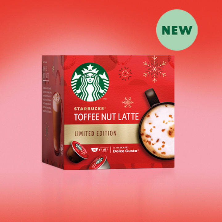 Starbucks Toffee Nut Latte Coffee Capsules Limited Edition Lazada