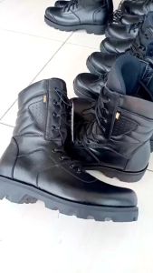 SEPATU PDL KULIT POLRI TNI SOL RADIAL