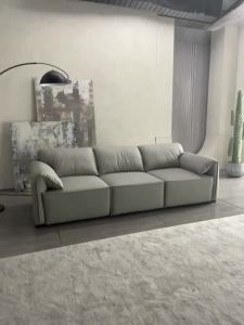 New Elephant Ears Retractable Electric Sofa Bed Multi-Functional Dual-Use Home Theater First-Class Smart Cabin Living Room