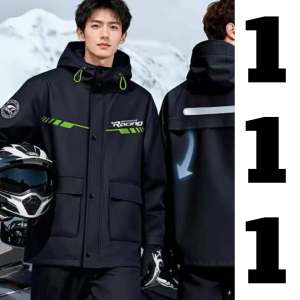 YAHOOO Raincoat set for men and women made of high quality pvc material thick and super waterproof raincoat