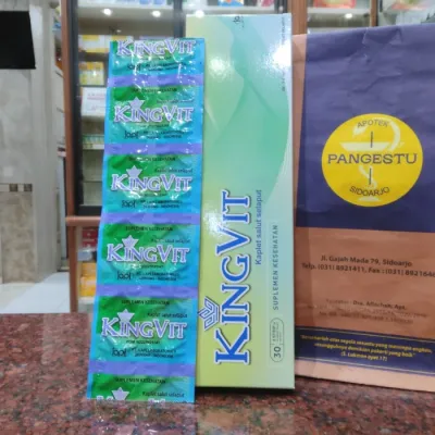 Kingvit Strip 6 Kaplet - Suplemen Untuk Promil