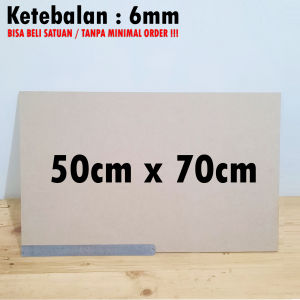 Papan Kayu MDF Jumbo Polos Untuk Bahan Dekorasi Hiasan Dinding Rumah Ukuran 50x70 Tebal 6mm