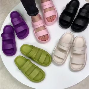 [Free Shipping] WomenS Summer Sandals For Outdoor Wear New Soft-Soled Dual-Use Flat Sports Summer Slippers