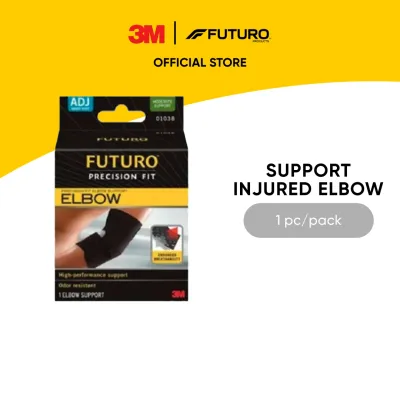 3M™ Futuro™ Precision Fit Elbow Support 01038ENR Moderate Support 1 pc/pack One Size For sore elbow