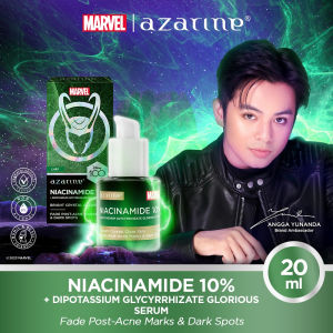 [BPOM] AZARINE x Marvel Niacinamide 10% + Dipotassium Glycyrrhizate Glorious Serum Essence Bright Crystal Clear Ampoule 20ml