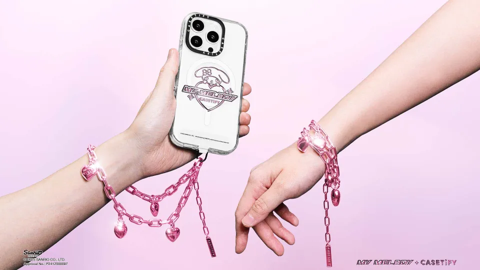 CASETiFY My Melody Wrist Strap Universal Mobile Phone Strap