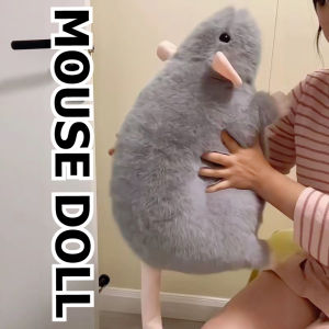 BERMA BABY Stuffed Rat Doll Pinakabagong Cute Squirrel Plush Toy Simulation Mouse Doll Girl Birthday Gift