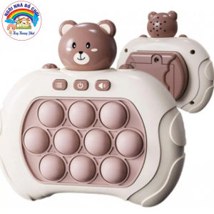 Đồ chơi Pop it: Máy chơi game giải trí thế hệ mới bấm nút theo đèn nhạc với nhiều mức độ phù hợp cho cả gia đình