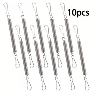 10PCS Replacement Springs With 2 Clips Stainless Steel Spring Fastening Water Drinking Bottle