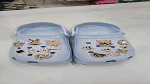 Sticker Jibitz Charm kim loại gắn giày dép sục đa dạng mẫu B26