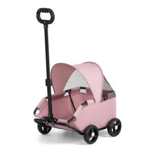 Portable Pet Stroller Small for Dogs Cats Teddy Puppy Travel Lightweight Foldable Outdoor Cart Puppy Kitten Bunny Carrier