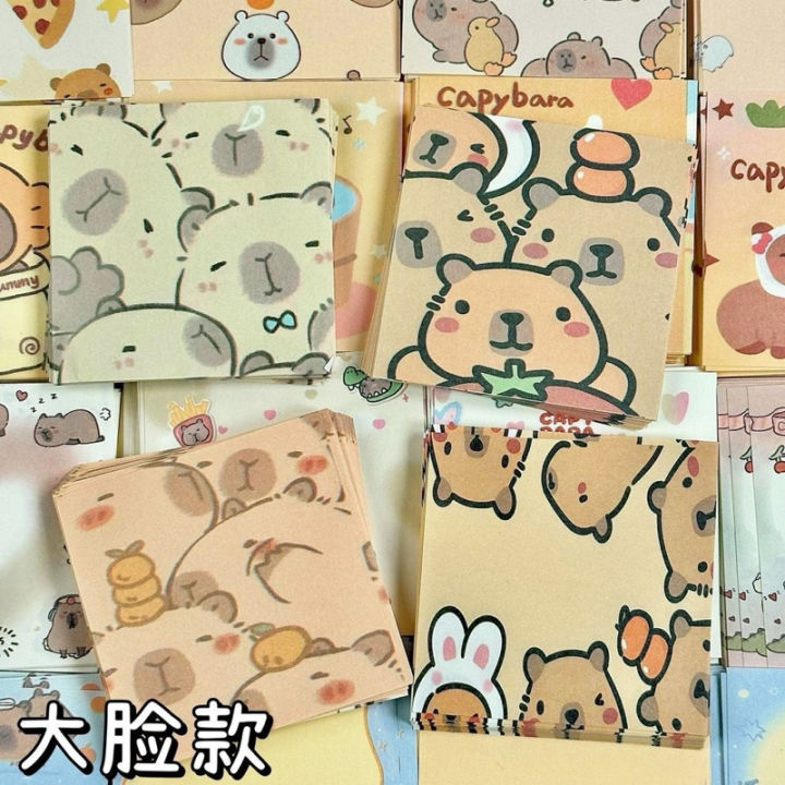 Set 200 Tờ Giấy Note, Giấy Ghi Chú CAPYBARA Dùng Ghi Nhớ, Trang Trí ...