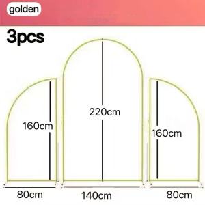 New Wedding Arch Set Flower Stand Background Decoration Birthday Party Outdoor Balloon Decoration