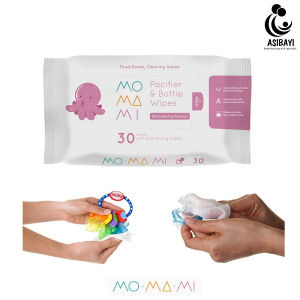 MoMaMi Pacifier Bottle Wipes Tisu Pembersih dan Sterilisasi Empeng Mainan Alat Makan Botol Susu Bayi