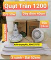 QUẠT TRẦN MINI SIZE LỚN ĐƯỜNG KÍNH 75CM 85CM 1MÉT. 