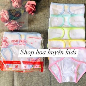 Combo 10 tã vải dán cho bé sơ sinh Minh Triều chất cotton 100% mềm mịn cho bé  /Quần đóng bỉm bé trai bé gái sơ sinh- tã dán bỉm bé sơ sinh 0-3 tháng