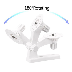 Adjustable Security Camera Bracket Plastic Wall Mount Stand Camera Wall Support CCTV Holder for Home Dome Network Camera