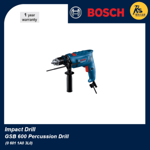BOSCH GSB 600 Impact Drill Percussion Drill With Mini X-Line + Hand Screwdriver ( 0 601 1A0 3L0 | 2 607 017 654 )
