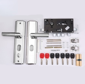 4 Latch Main Doorknobs Doors Locked set Security Door House for Condominium Apartment Villa door lock main door doorknob door handle door knob for main door for bedroom sliding door lock set for house inside lock for door