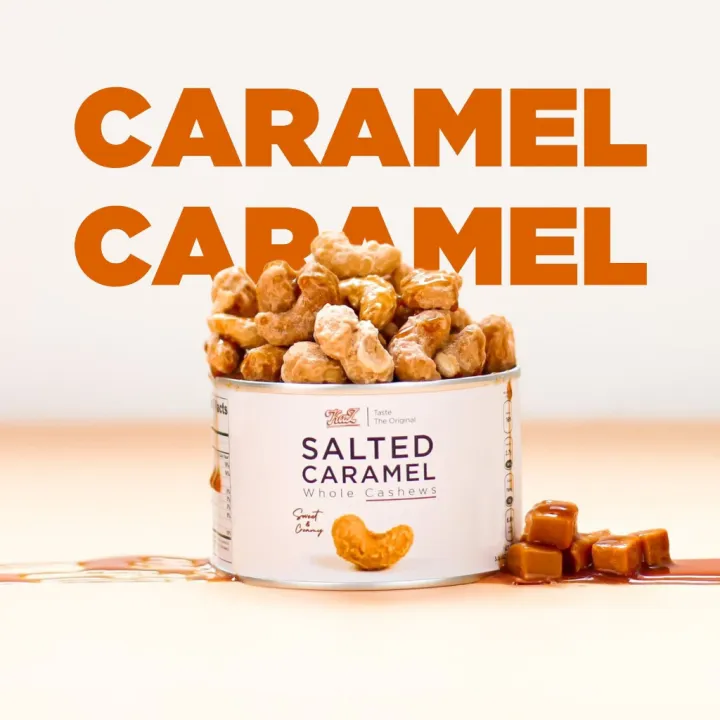 Hạt Điều Caramel Muối Kaz - Salted Caramel Cashews