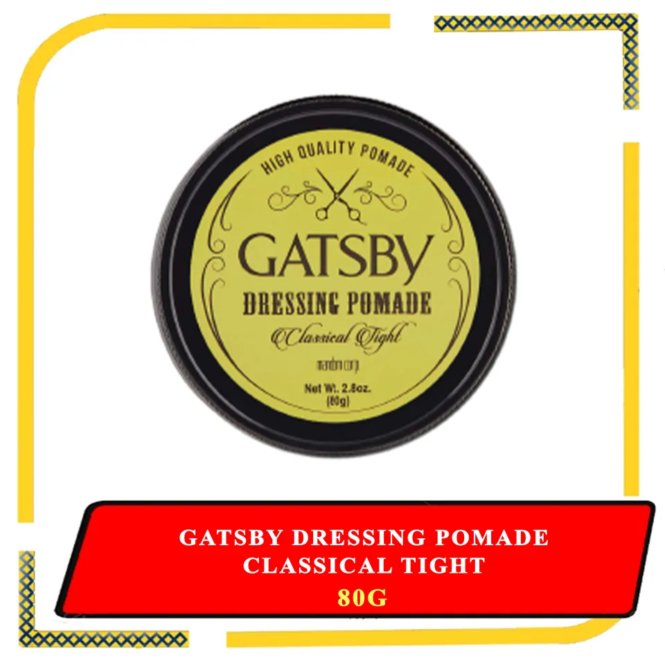 gatsby dressing pomade classical tight GATSBY - NEW GATSBY Dressing Pomade Classical Tight maximise your real gentle shine with a tight finish