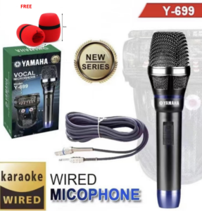 Free Foam New Professional yamaha Y-699 Model Heavy Duty 5M Wire microphone