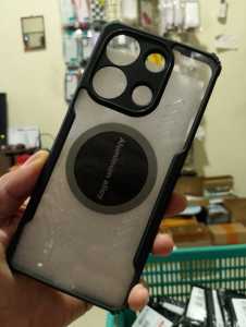 Xiaomi Redmi Note 13 Pro 4g / Poco M6 Pro 4G Soft Case Cooling Gaming Clear Bening Silikon Magsave Wireless Charger Casing Handphone